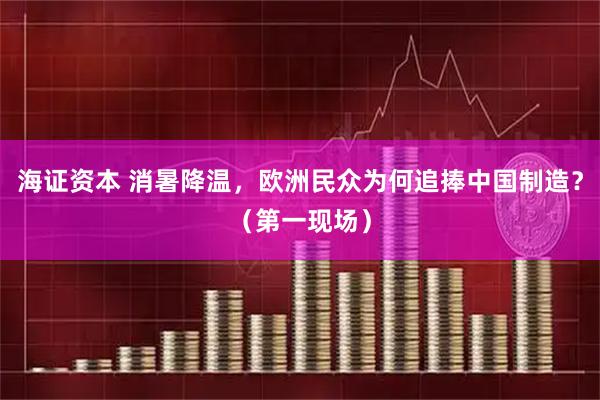 海证资本 消暑降温,欧洲民众为何追捧中国制造?(第一现场)