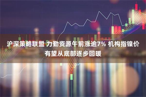 沪深策略联盟 力勤资源午前涨逾7% 机构指镍价有望从底部逐步回暖