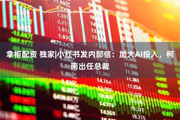 拿柜配资 独家|小红书发内部信：加大AI投入，柯南出任总裁