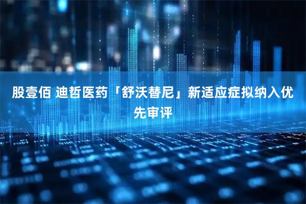 股壹佰 迪哲医药「舒沃替尼」新适应症拟纳入优先审评